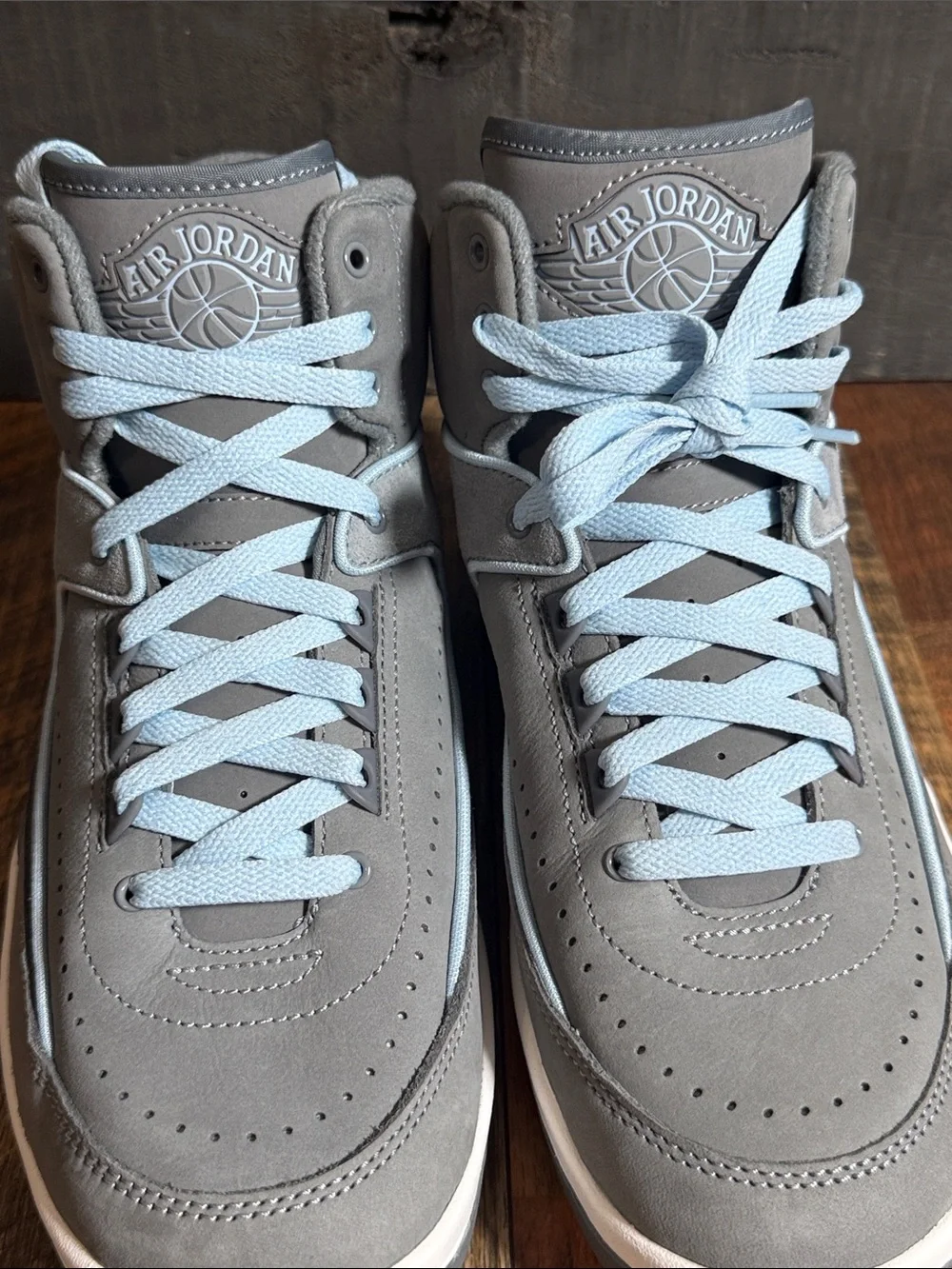 Air Jordan 2 Retro Stealth Ice Blue FB8871-041 Women’s Size 8.5 EU 40